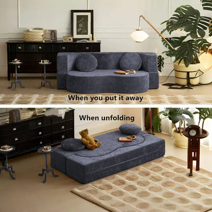 🛋️ Foldable Sofa Bed 🛋️ | High-Density Comfort & Washable Cover – Ideal for Small Spaces
