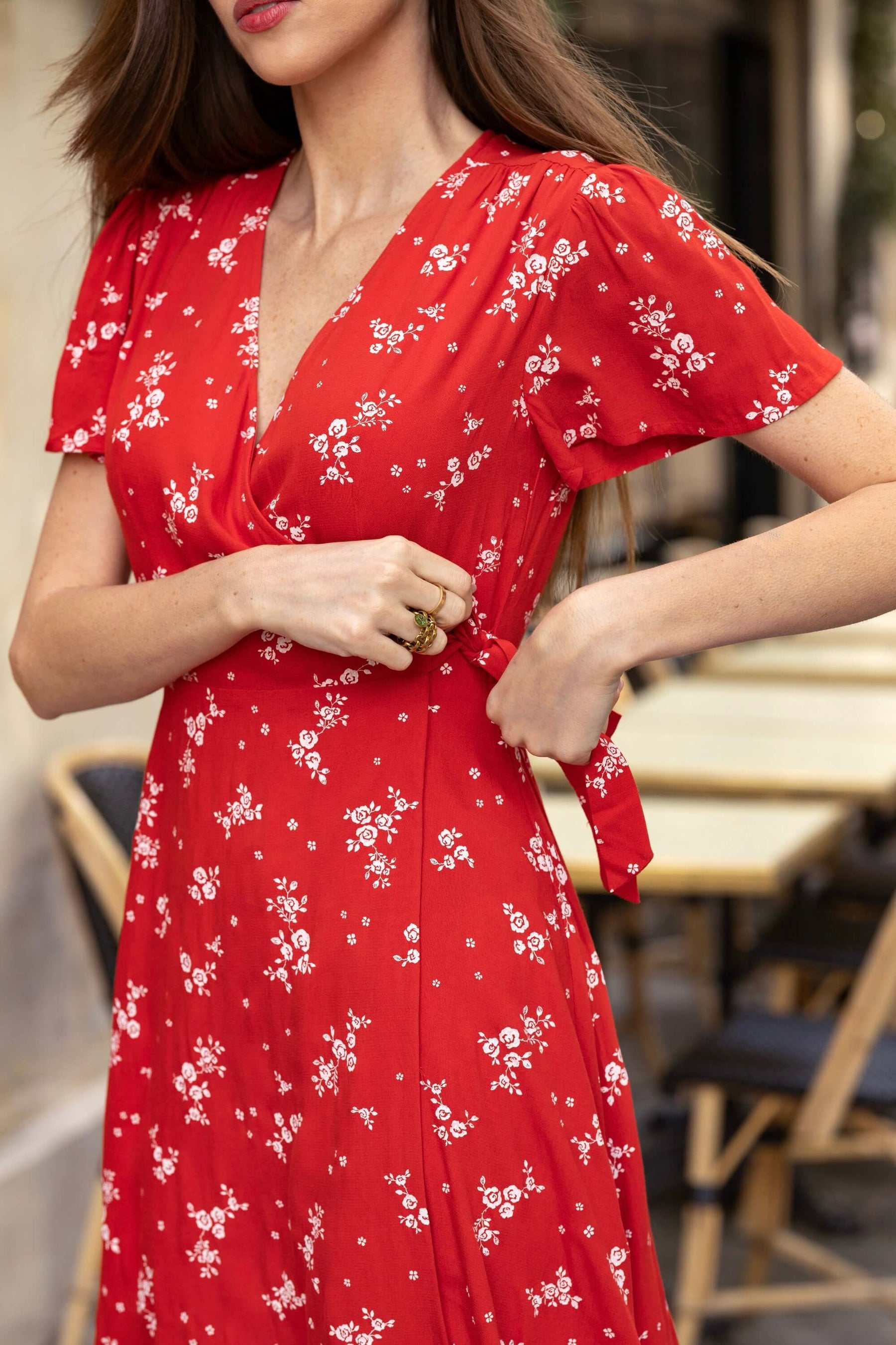 Arlette Wrap Dress