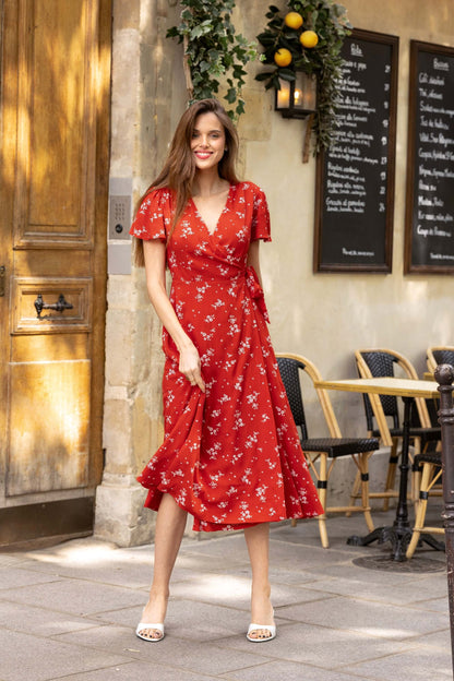 Arlette Wrap Dress